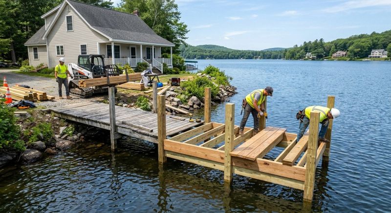 Dock Replacement in Overland Park, KS