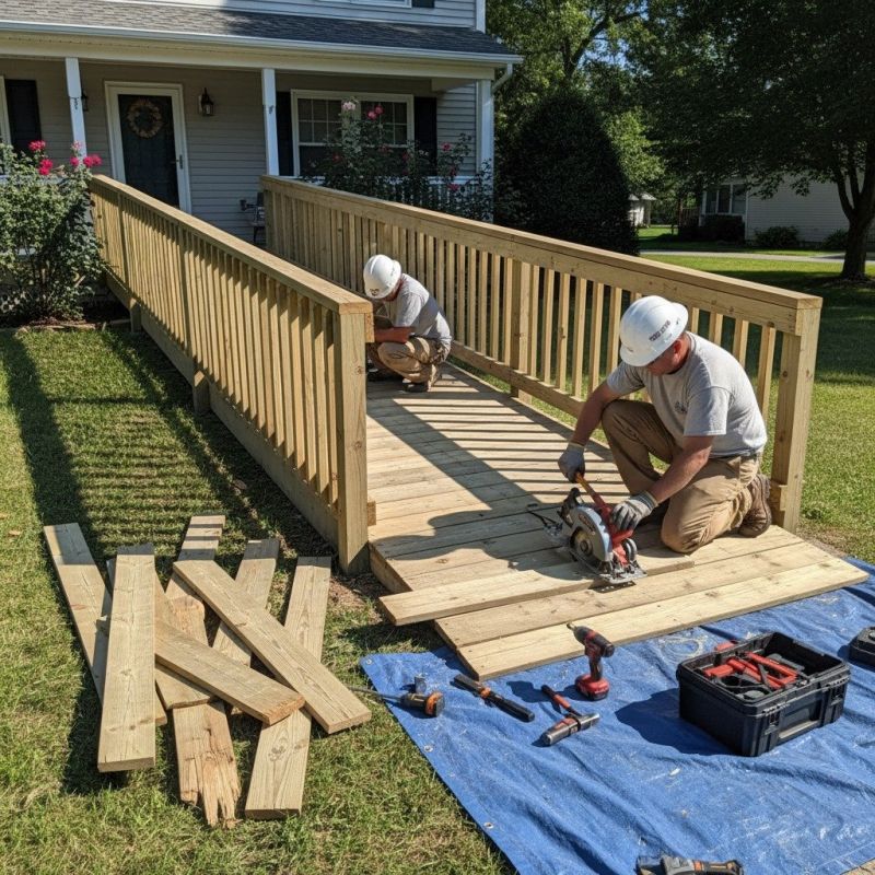Wheelchair Ramp Replacement
