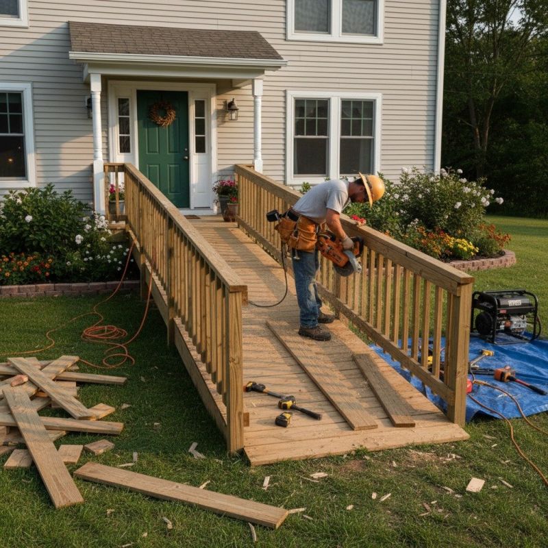 Wheelchair Ramp Replacement