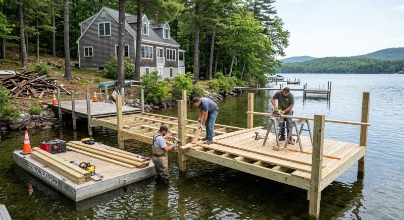 Boat Dock Construction in Olathe, KS