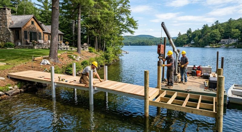 Boat Dock Installation in Alpharetta, GA