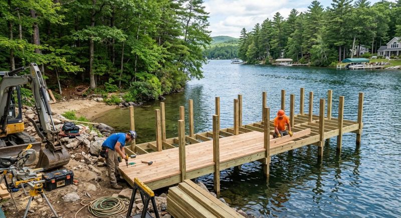 Dock Construction in Overland Park, KS
