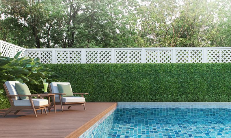 Vinyl Pool Fence Installation in Wilmington, NC
