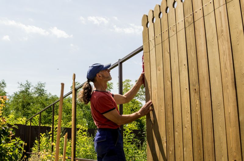 Wooden Dog Fence Installation in Sacramento, CA
